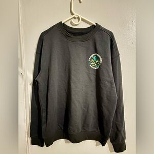 Goodfellow Sz Medium Oversized Sweatshirt Navy Brooklyn Prospect Heights NWT